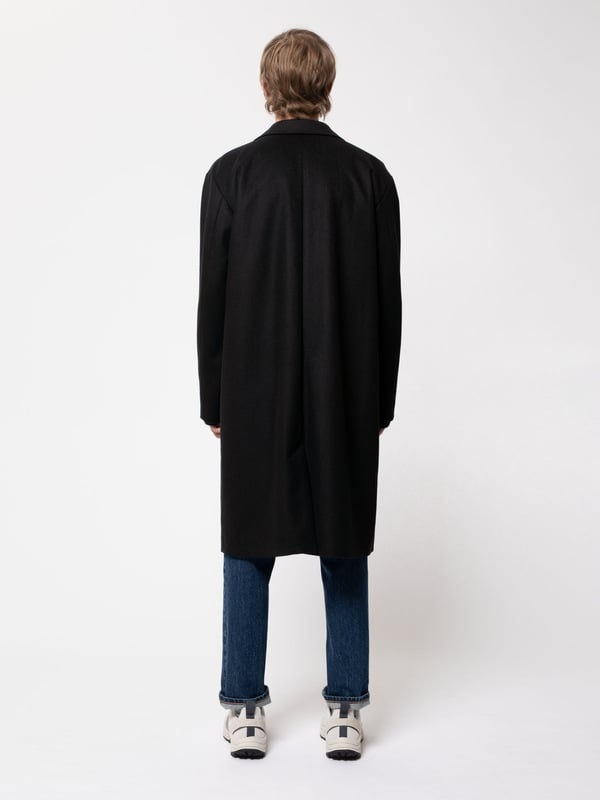 Ruben Deconstructed Coat Black - 3
