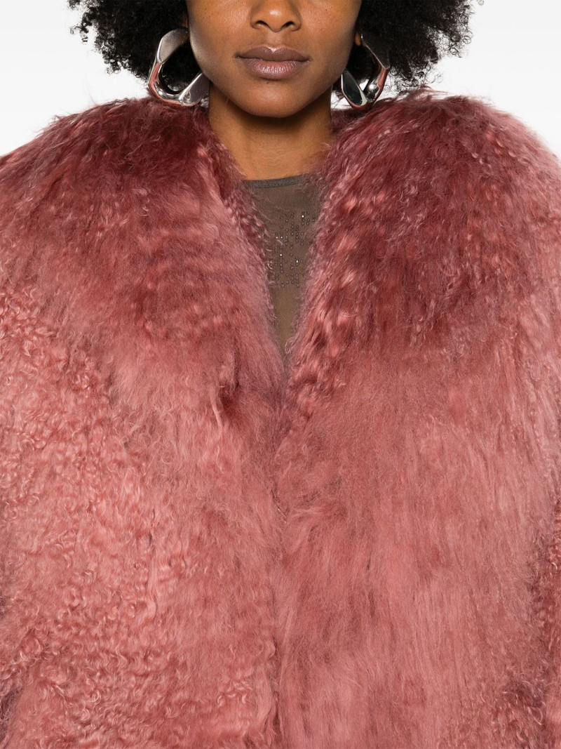 brushed shearling jacket 5