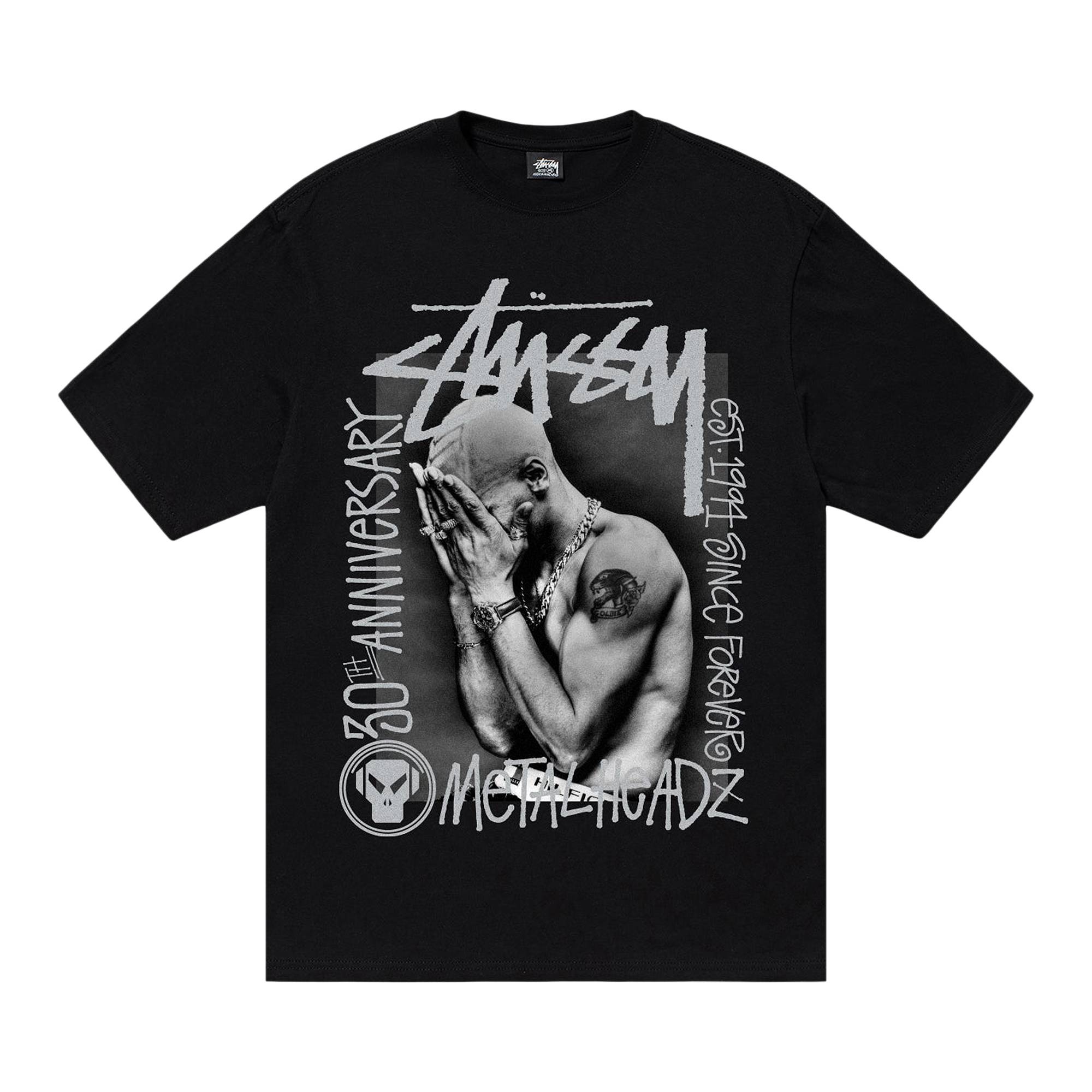 Stussy x Goldie Metalheadz 30 Tee 'Black'