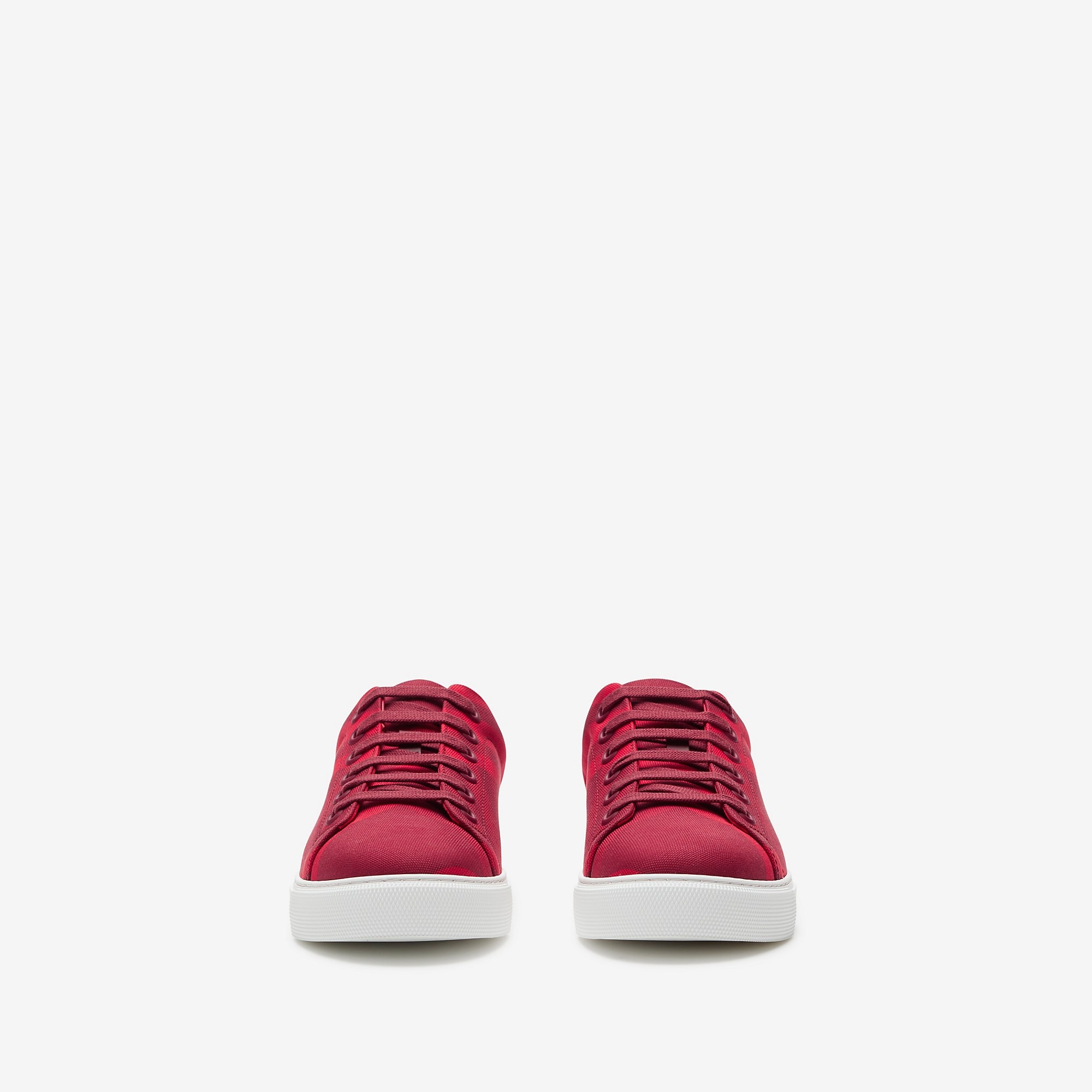 Check Cotton Sneakers - 3