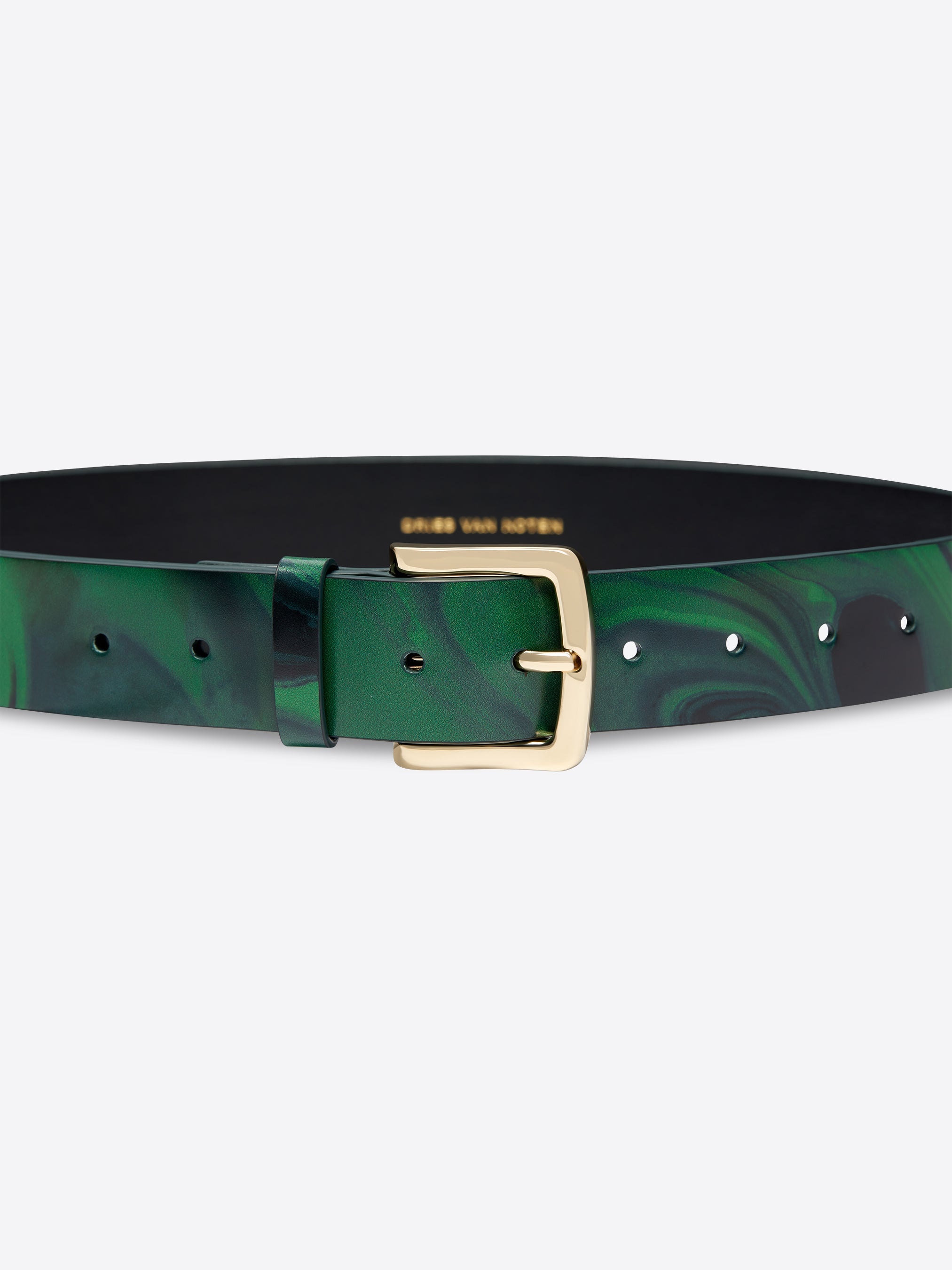 PRINTED LEATHER BELT - 3