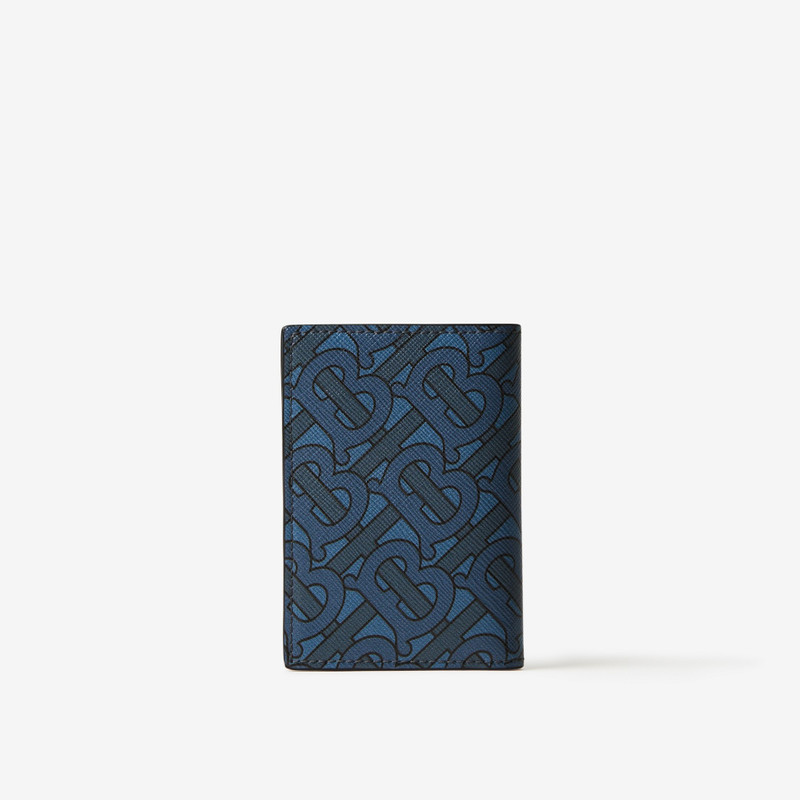 Monogram Print Folding Card Case 3