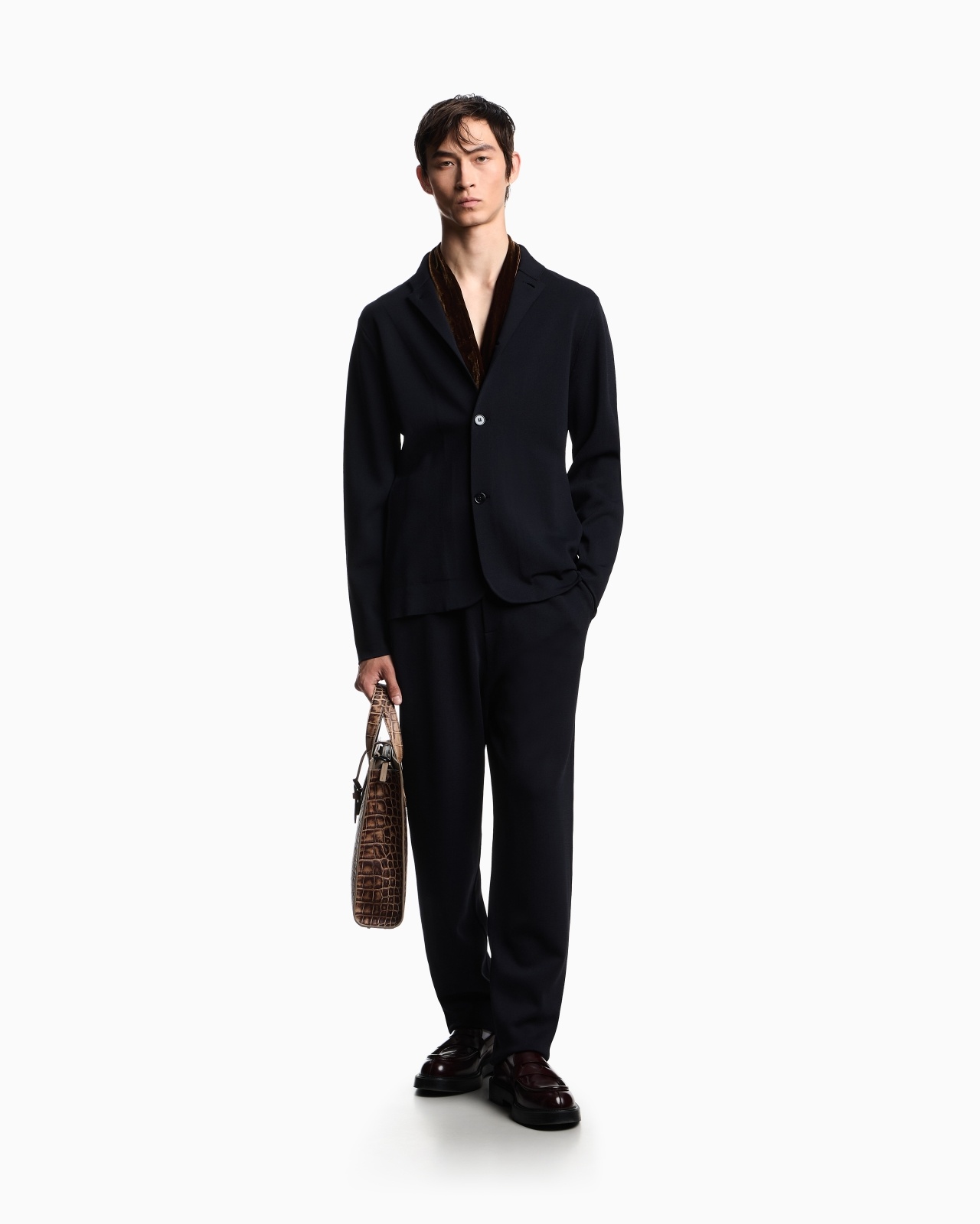 ICON KNITTED JACKET WITH GURU COLLAR - 2