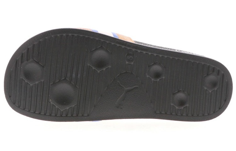 (WMNS) PUMA Leadcat Ftr 90s Pop Slide Gold/Black 372624-01 - 5