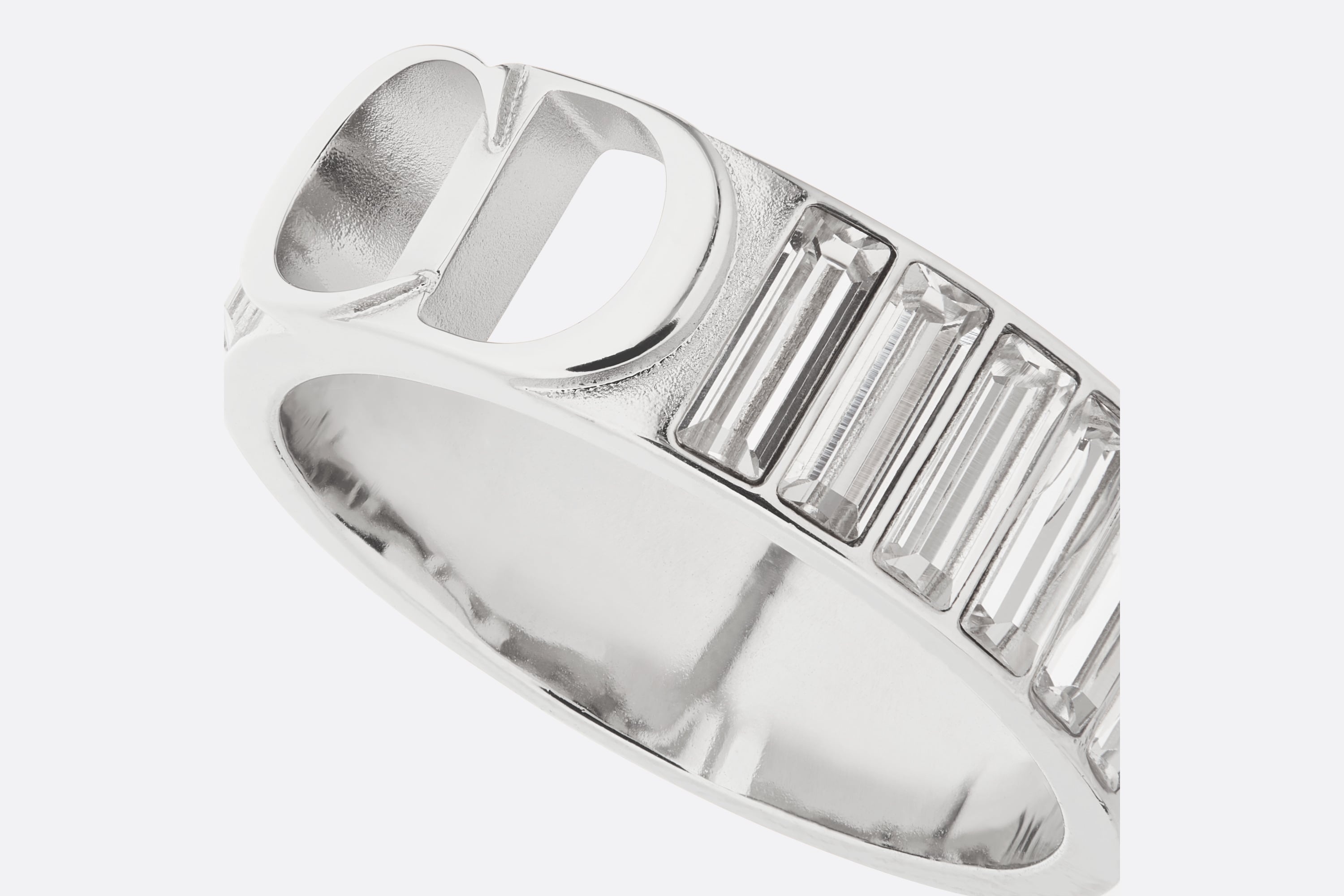 Crystals and CD Icon Ring - 4