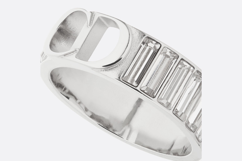 Crystals and CD Icon Ring 4