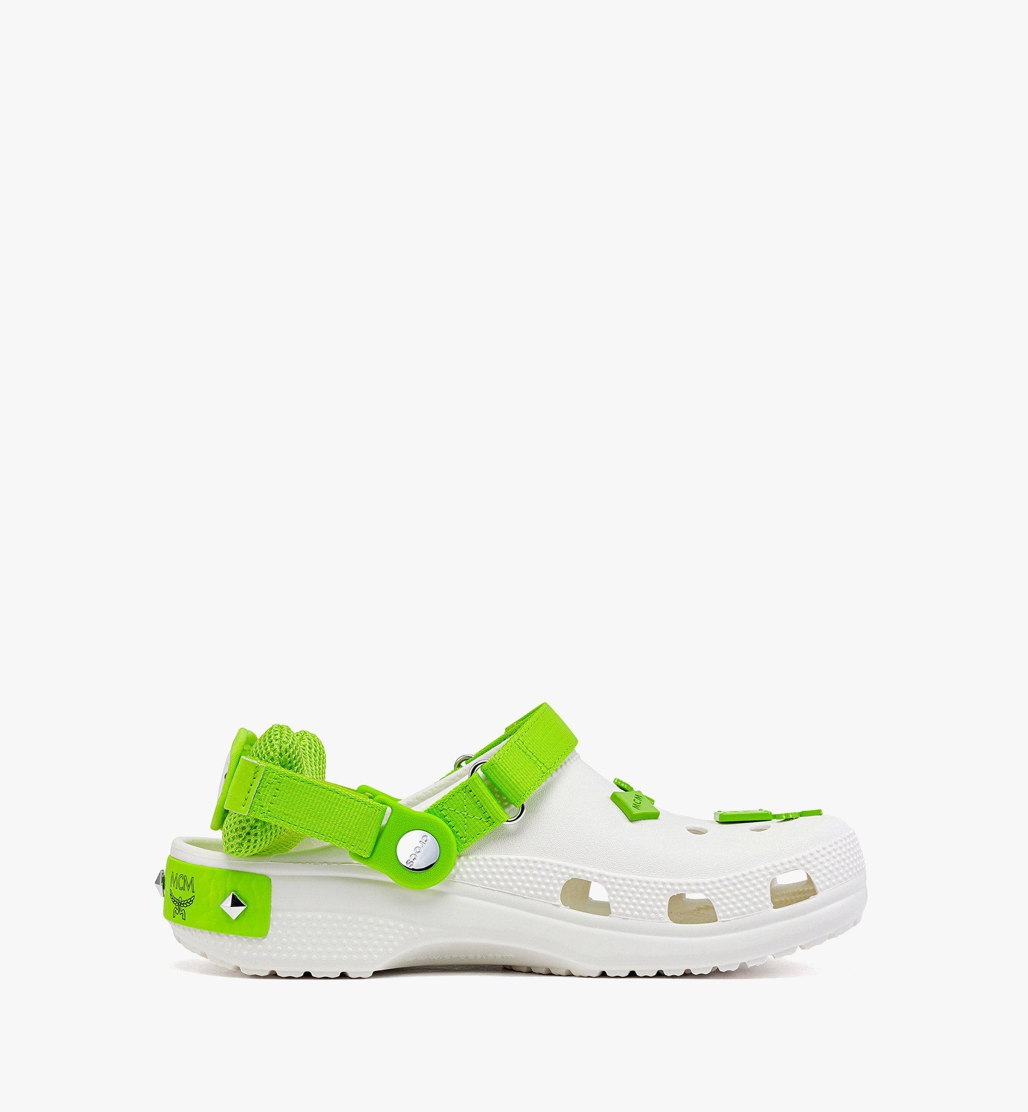 MCM x CROCS Classic Clog w/ Belt Bag Bracelet - 4
