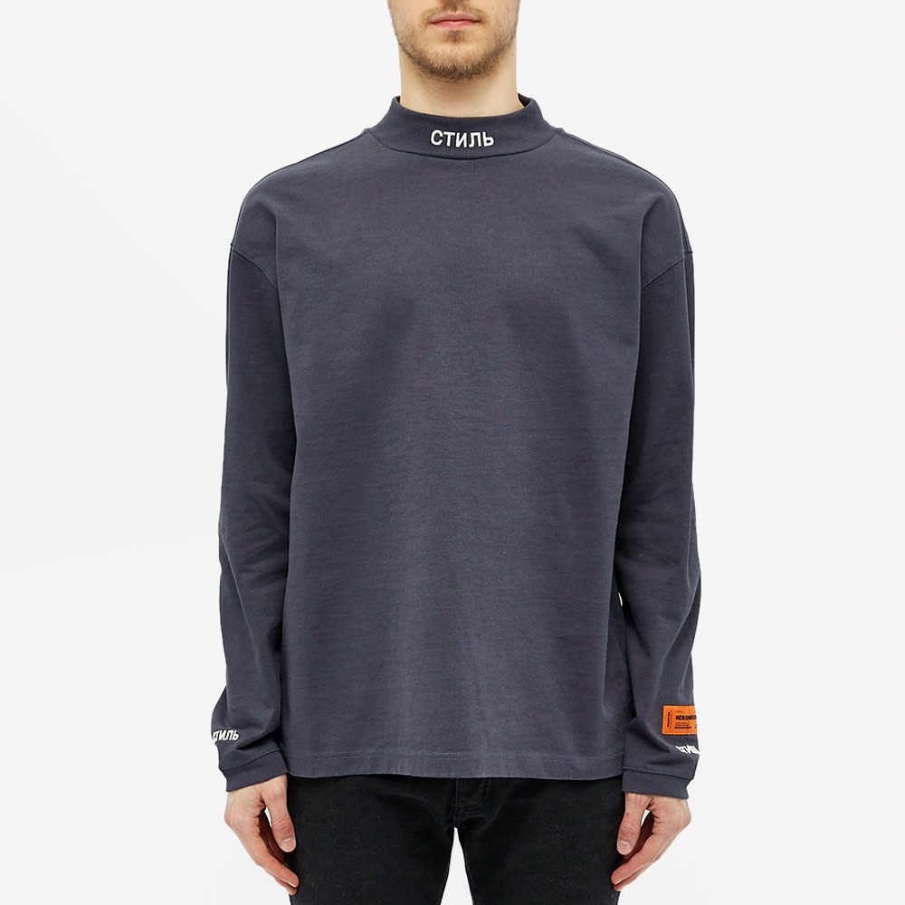 Heron Preston Long Sleeve Turtleneck CTNMB Tee - 5