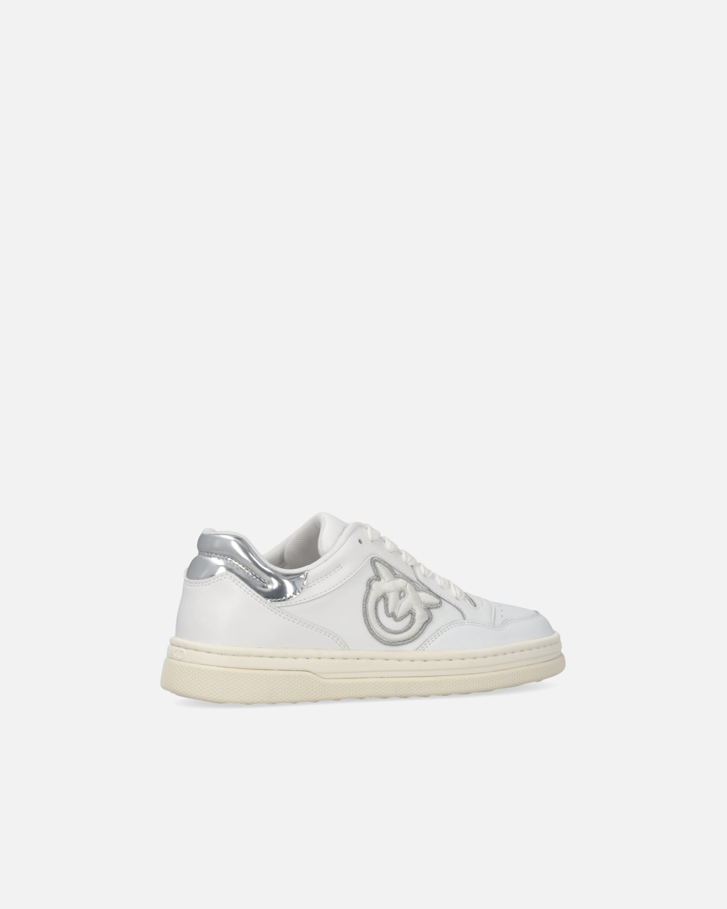 LEATHER TENNIS SHOES WITH METALLIC DETAILS - 3