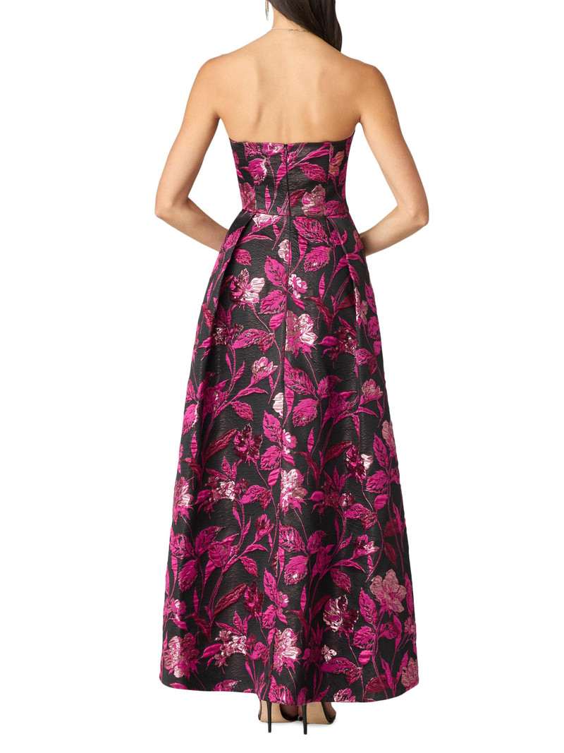 Women's Paladino Floral Jacquard Dress - Jet Scarlett 3