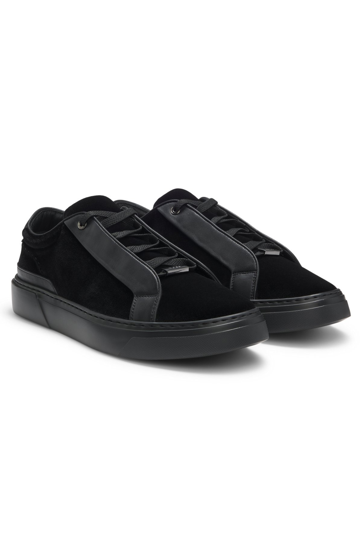 GARY TRAINERS WITH LEATHER TRIMS - 2