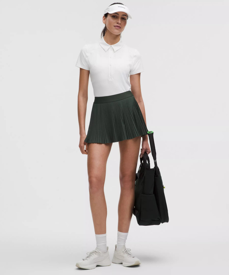 Varsity High-Rise Pleated Tennis Skirt 1