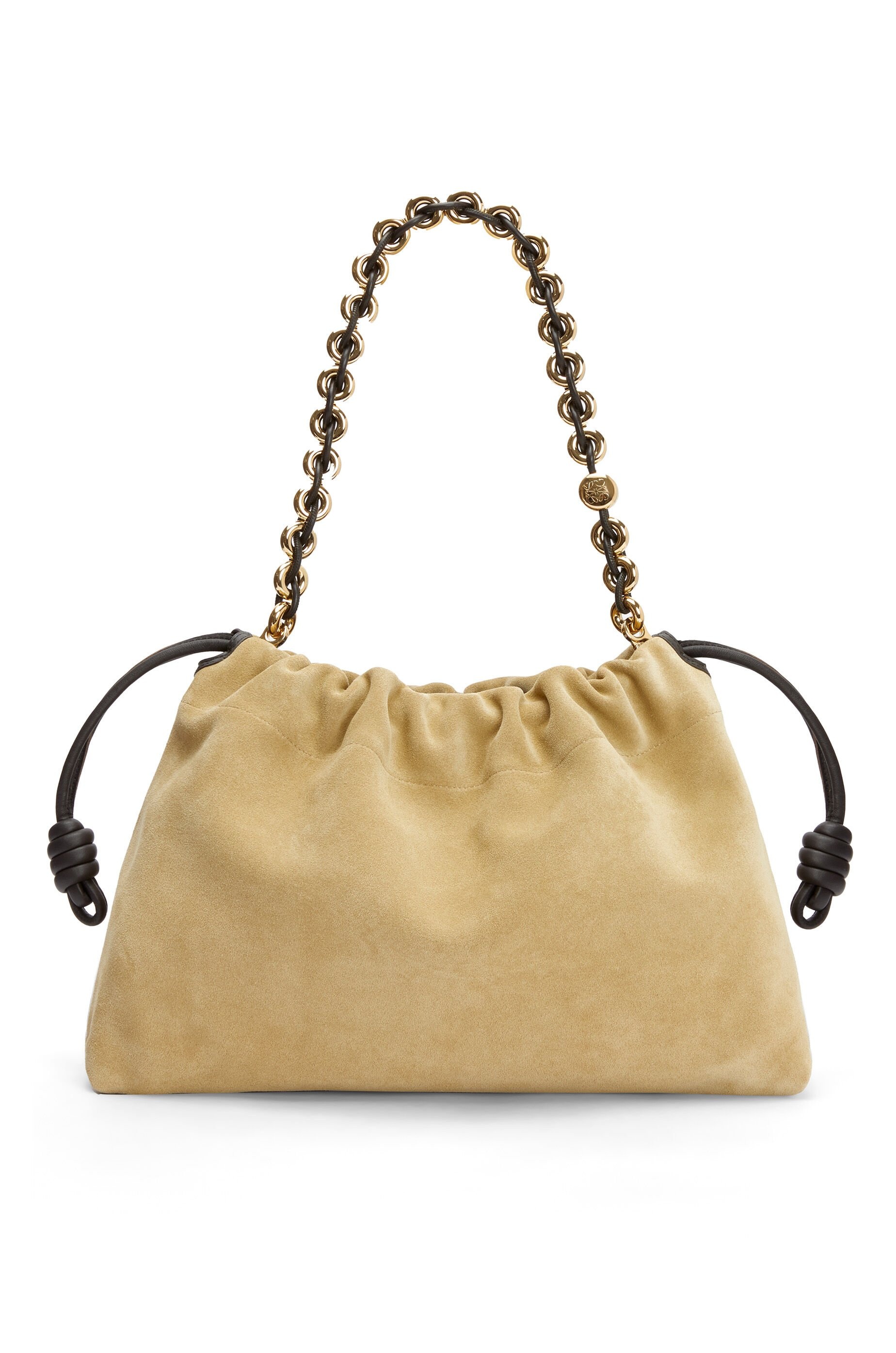 Large Flamenco purse in suede calfskin - 8
