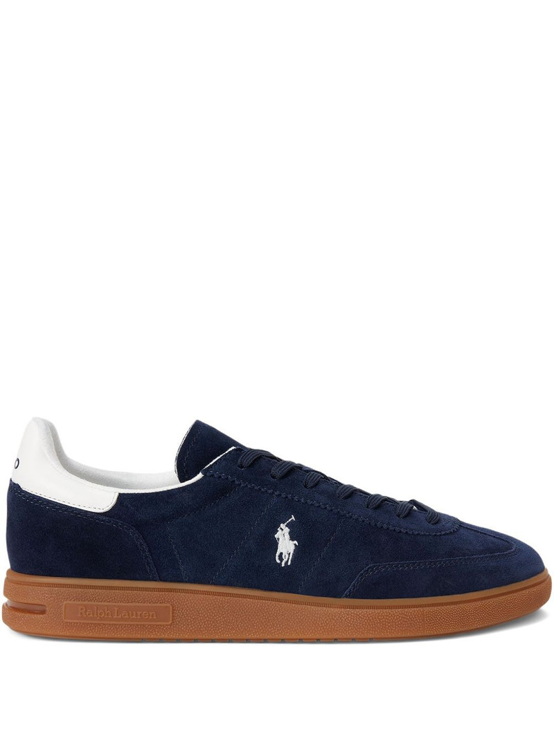 suede low-top sneakers 1