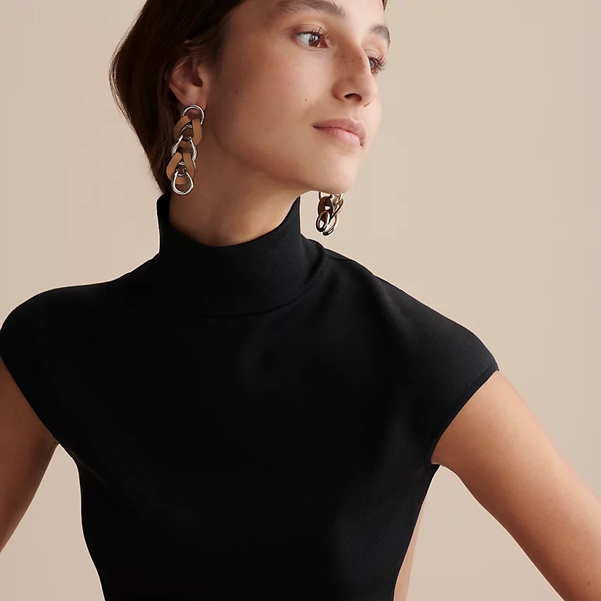 【HERMES】Virevolte long earrings Virevolte earrings, large model | Hermès USA
