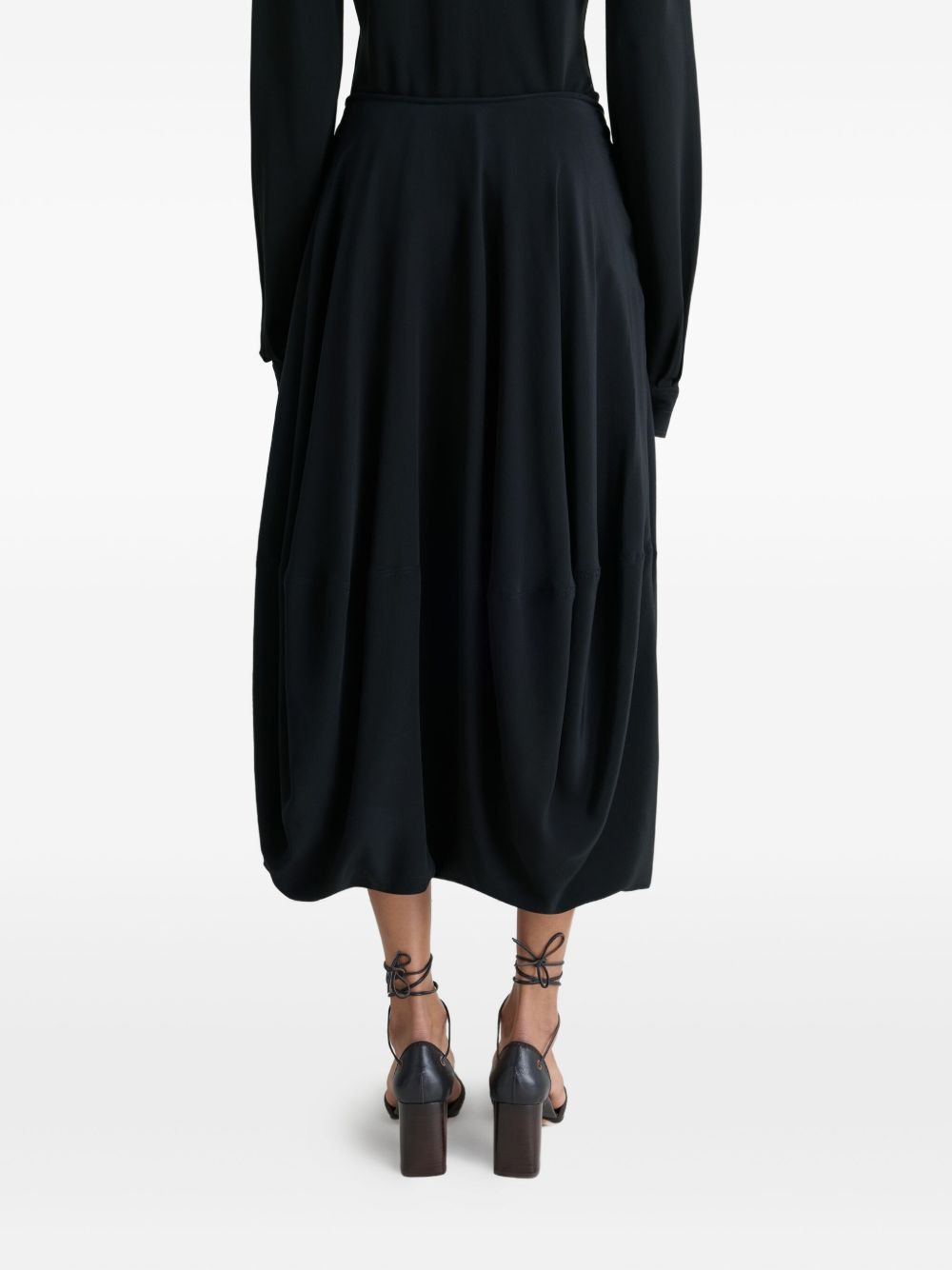 balloon midi skirt - 5