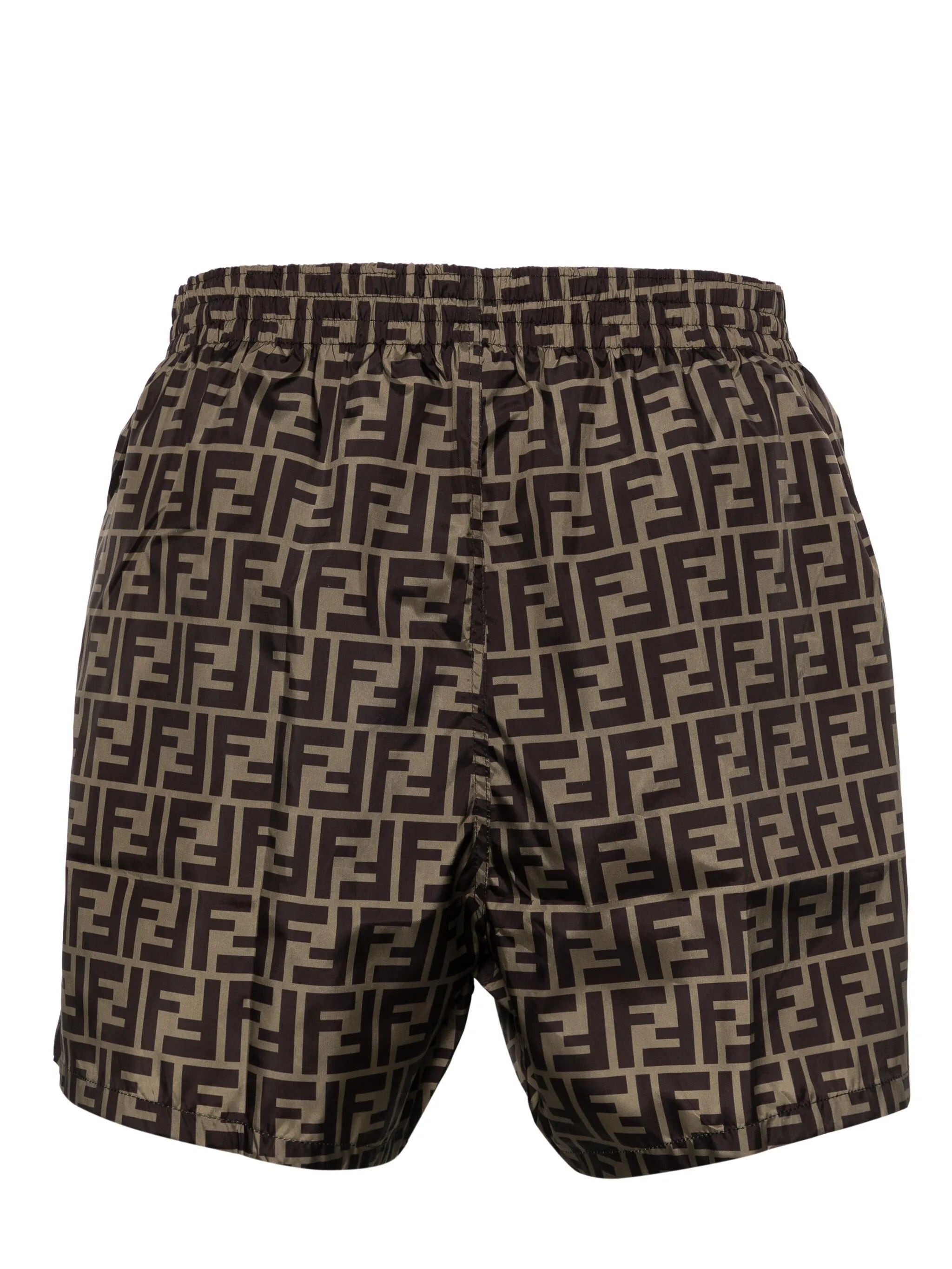 Fendi FF-print Swim Shorts - 3