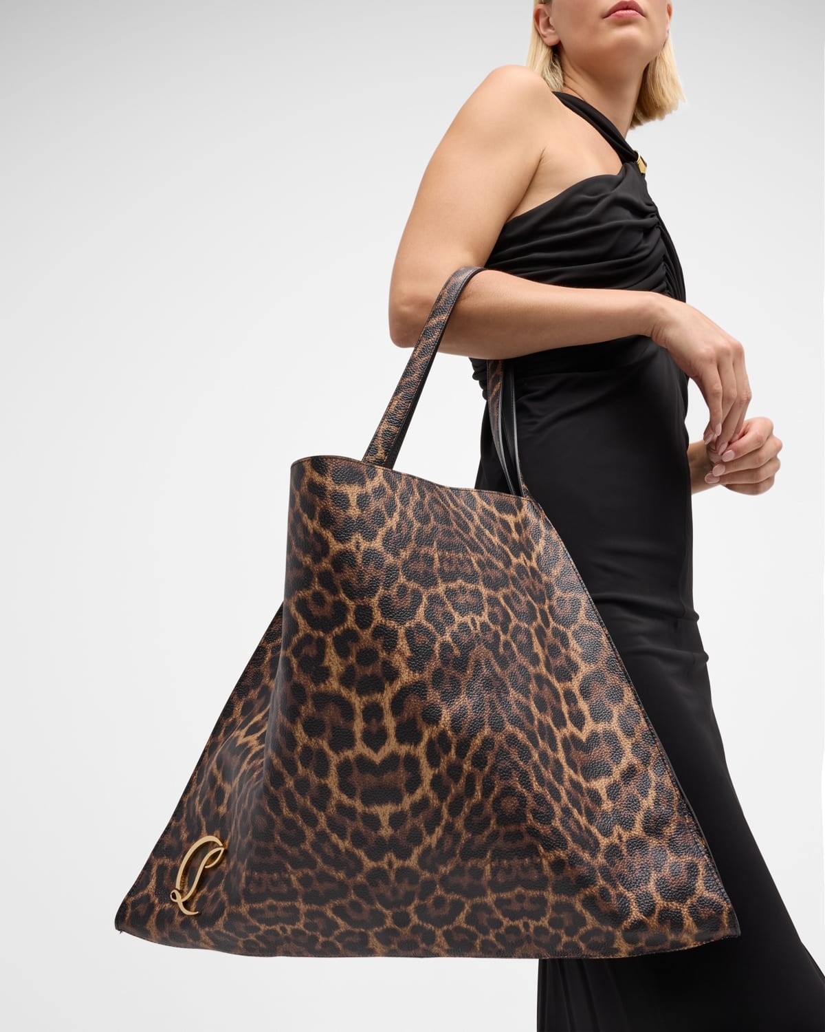 Le 54 Leopard-Print Leather Tote Bag - 2