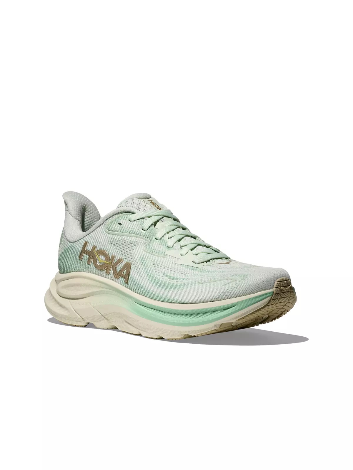 Clifton 10 "Sea Glass/Jadeite" Women's Running Shoe - 3