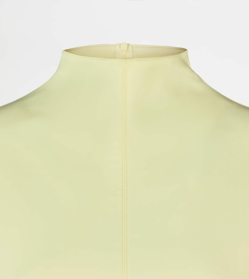 BLOUSE IN SATIN - YELLOW 7