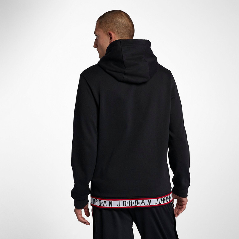 Jordan Air Jordan Air Jumpman Basketball Full-zip Hoodie 'Black' AR2252-010 outlook