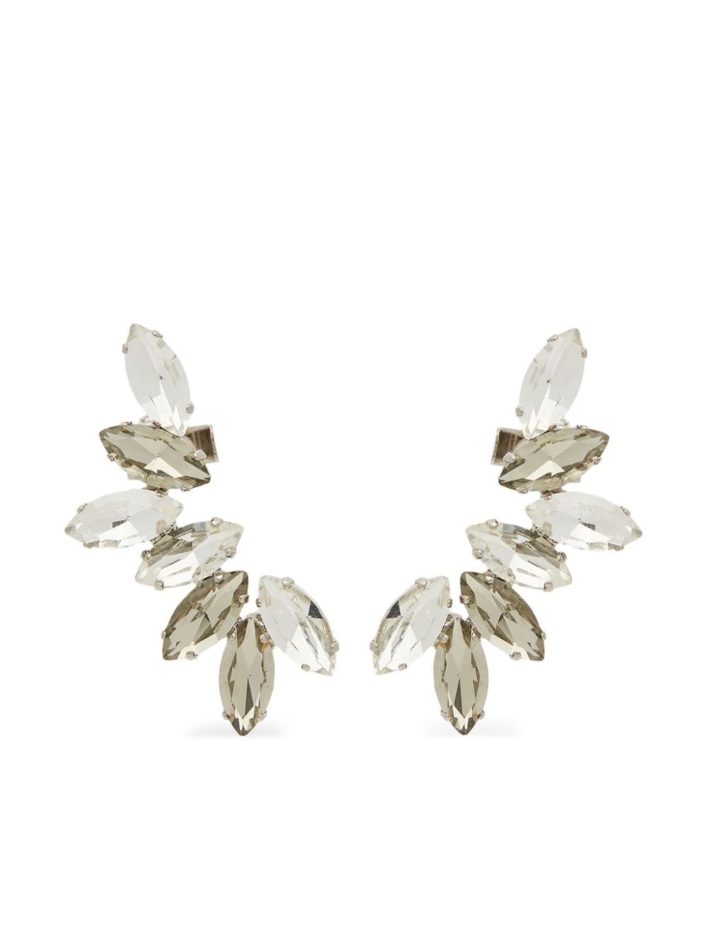 crystal ear climbers - 1