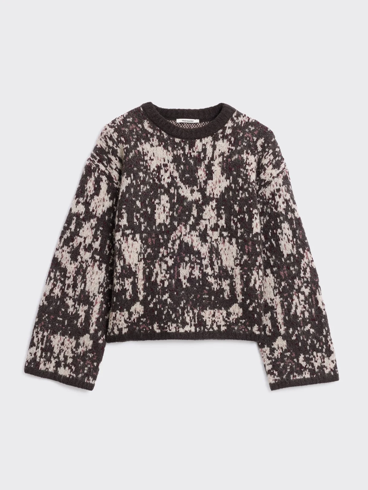 Lola Jacquard Crewneck - 1