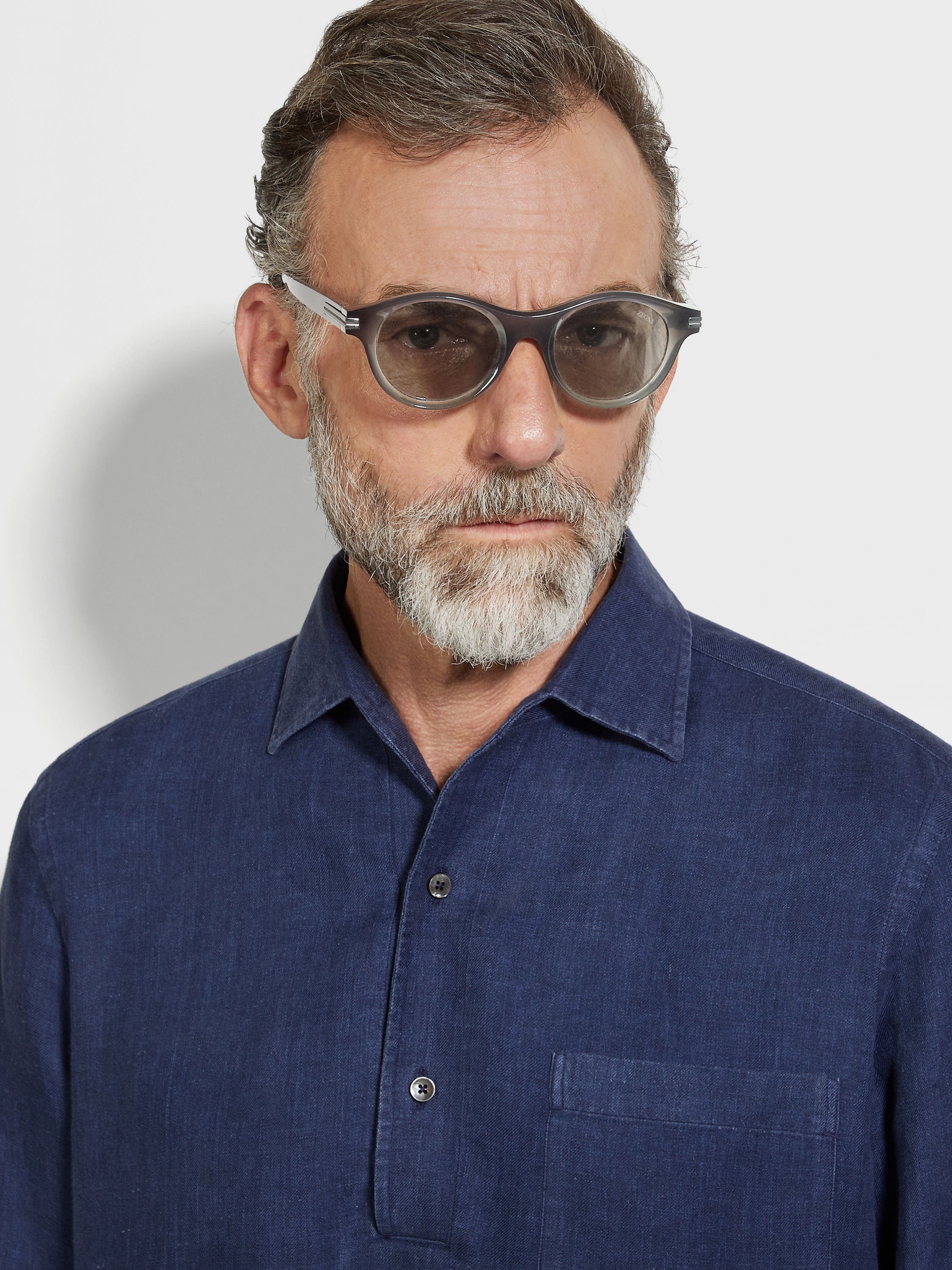 GREY ACETATE SUNGLASSES - 4