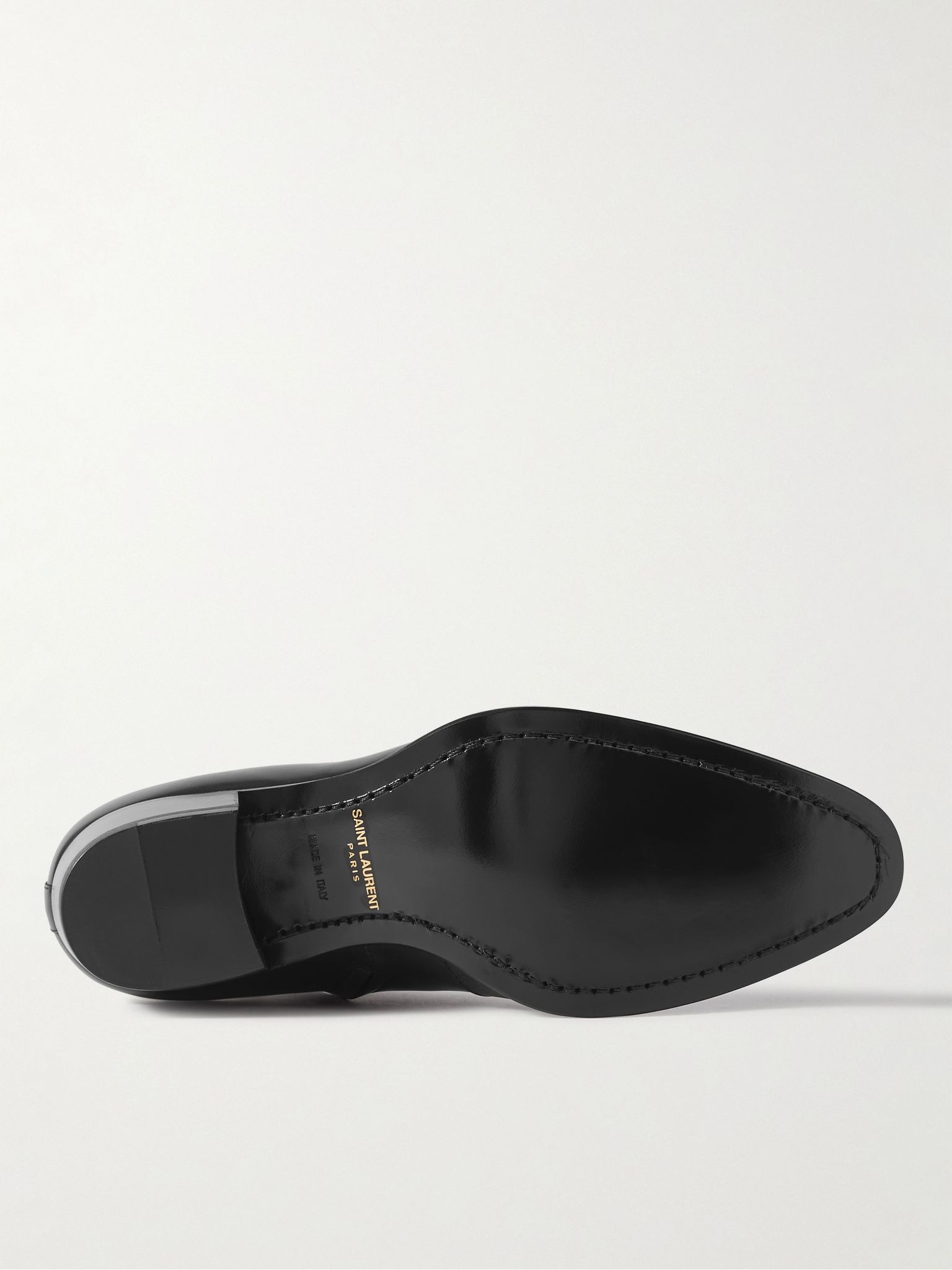Wyatt Leather Chelsea Boots Black - 3