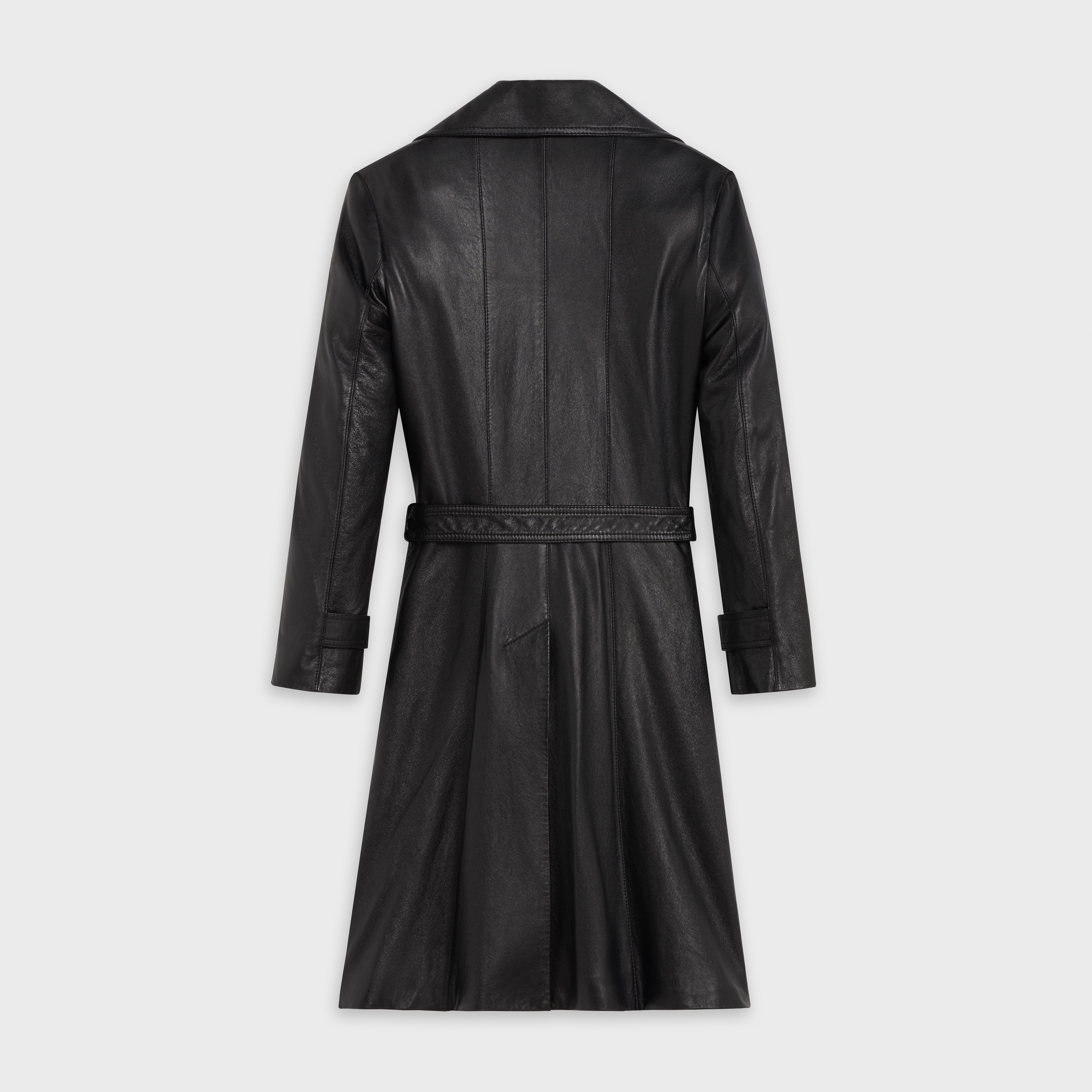 TRENCH COAT IN SUPPLE LAMBSKIN LEATHER - 2