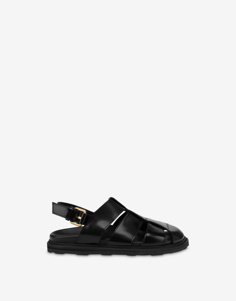 BRUSHED CALF SANDALS 1