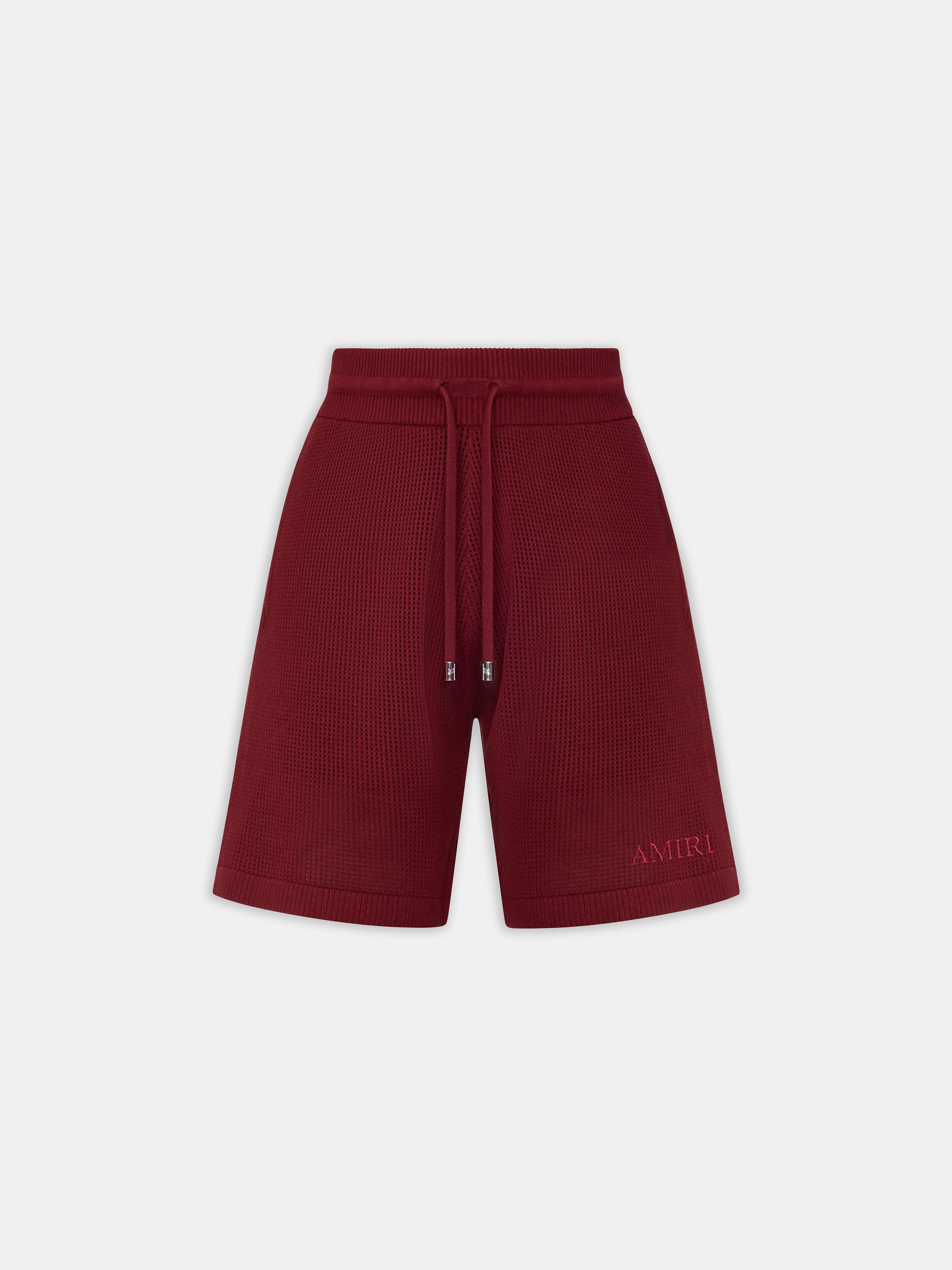 AMIRI CROCHET MESH SHORT - 1