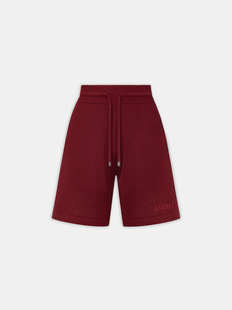AMIRI CROCHET MESH SHORT 1