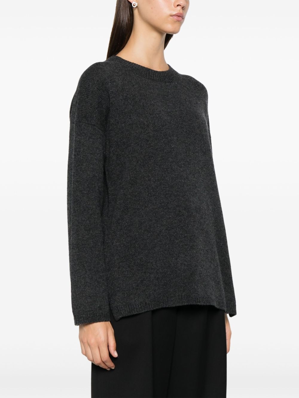 cashmere crew-neck sweater - 3