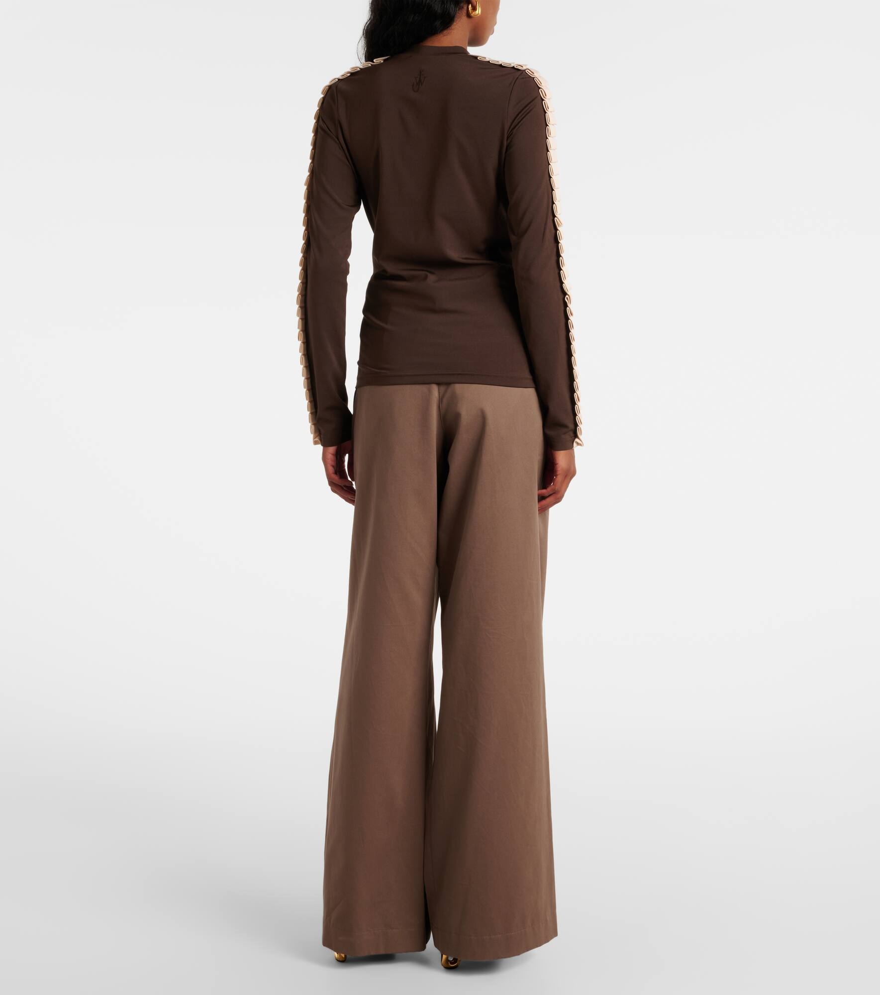 Pleated jersey top - 3