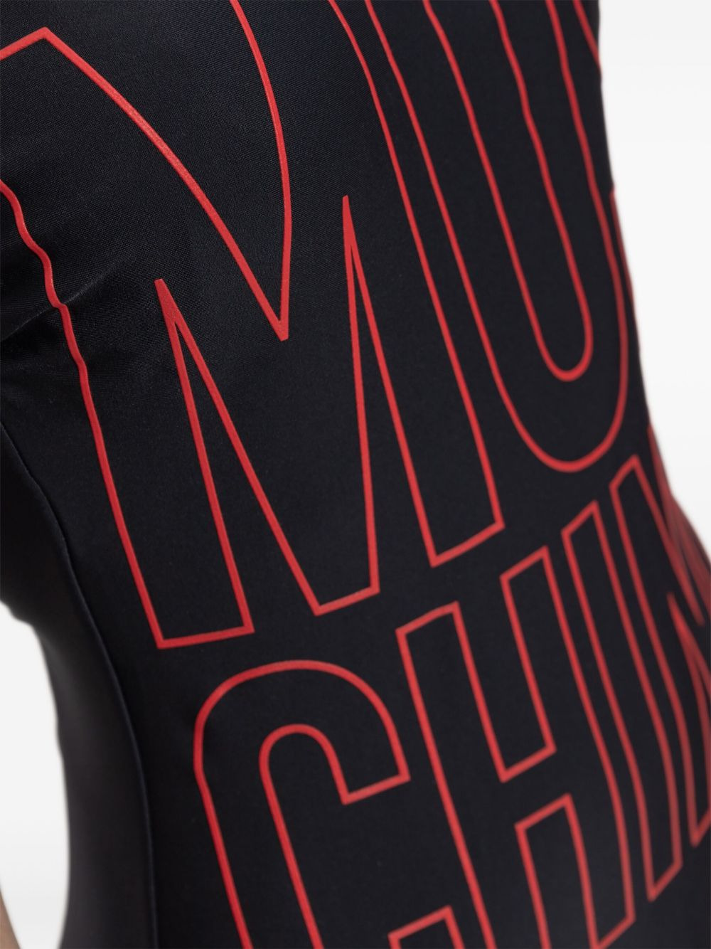 logo-print swimsuit - 2