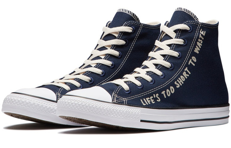 Converse Chuck Taylor All Star High 'Life's Too Short To Waste' 166372C 2