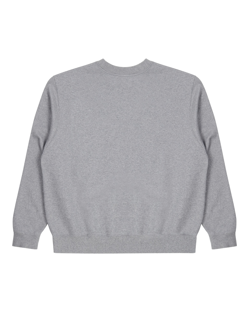 GREY BOXY CREWNECK SWEATSHIRT - 2