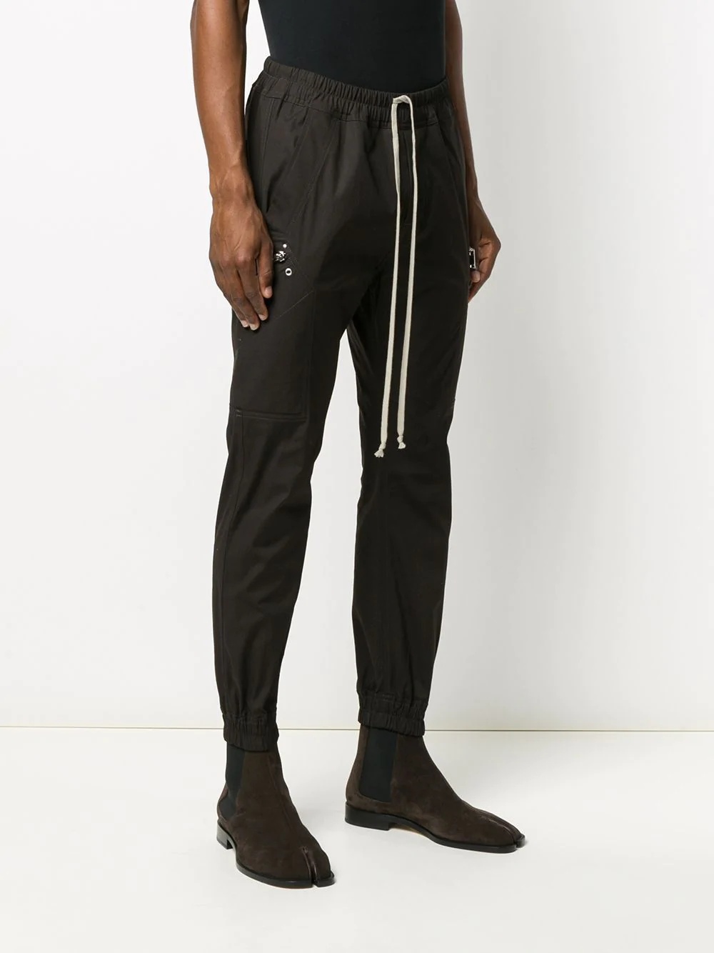 drawstring waist trousers - 3