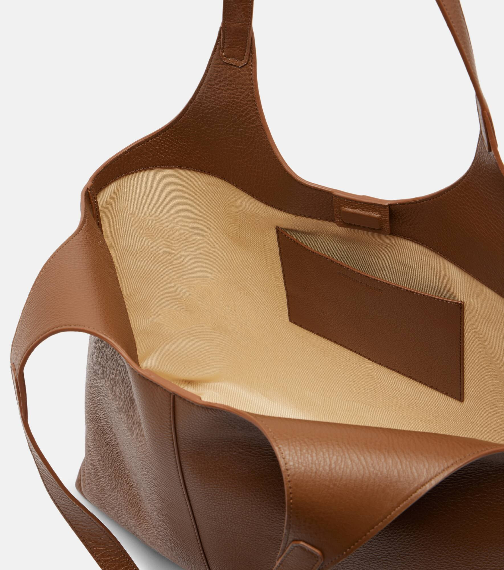 Cabas Supple XL leather tote bag - 3