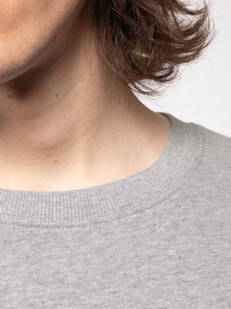 Frasse Logo Sweatshirt Greymelange 6