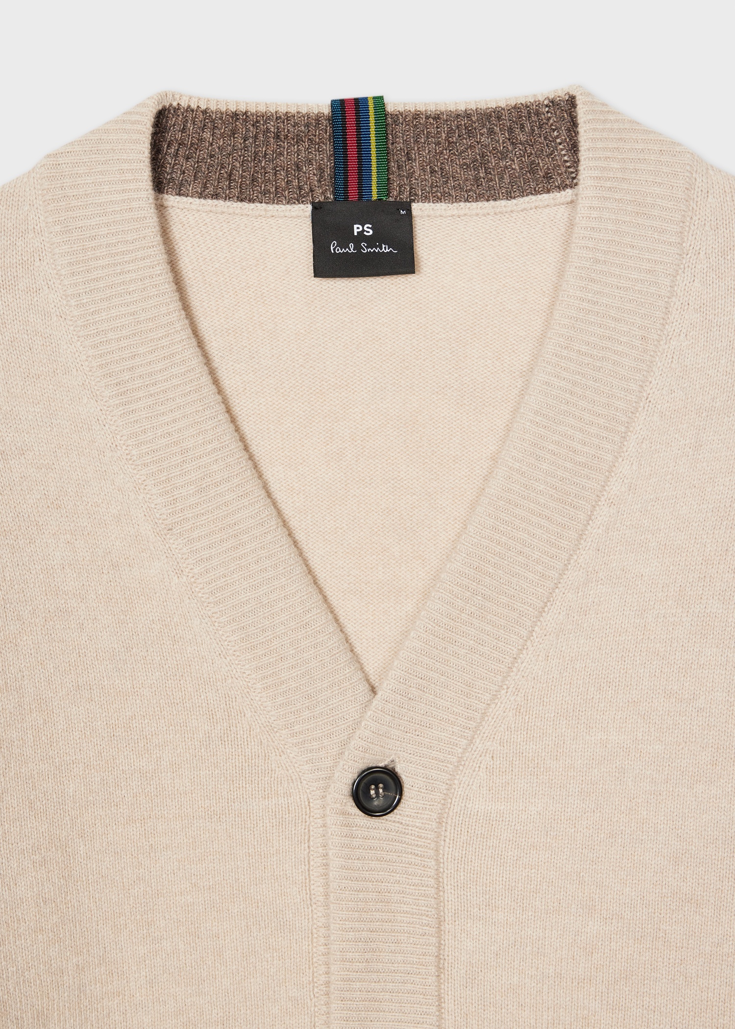 Ecru Merino Wool Cardigan - 4