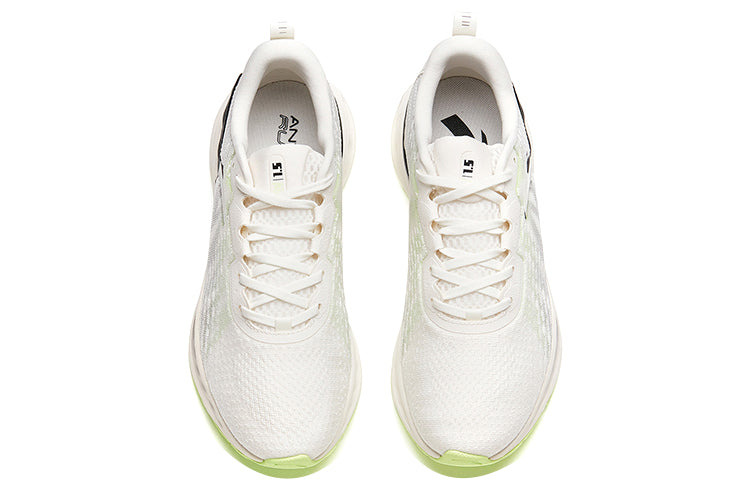 ANTA 1.5 Sports Running Shoes 'White Black Green' 112135586S-2 - 3