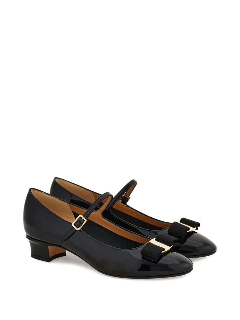 FERRAGAMO Ferragamo 30mm Vara Bow-detail Mary Jane Pumps outlook