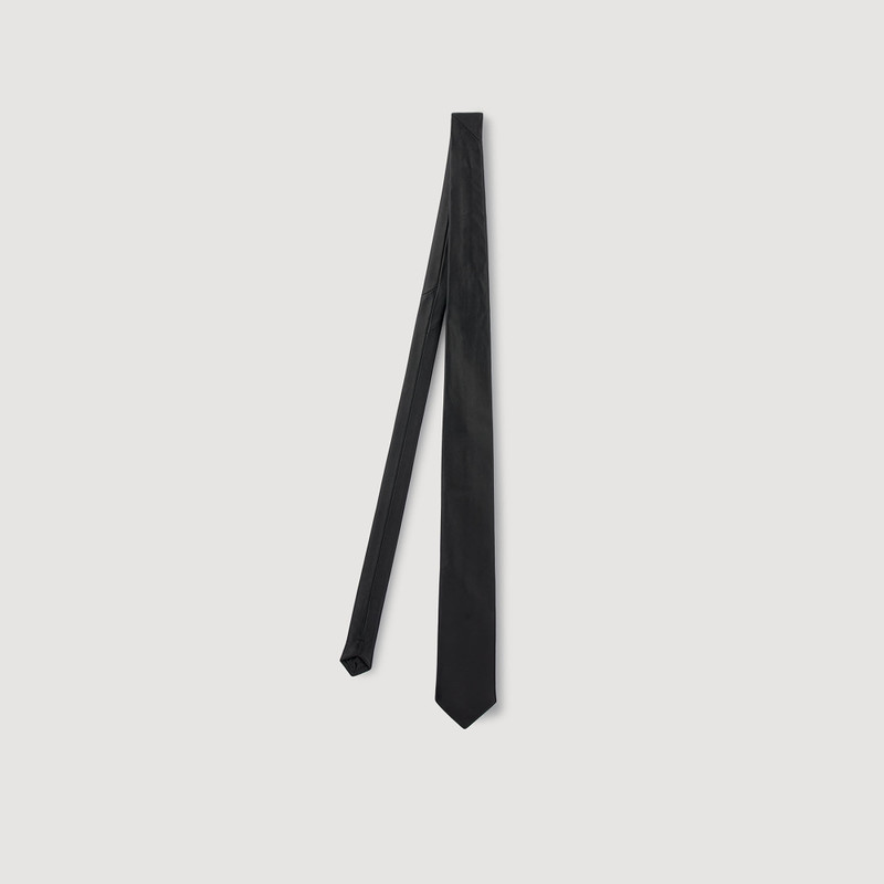 OVERSIZE LEATHER TIE 1