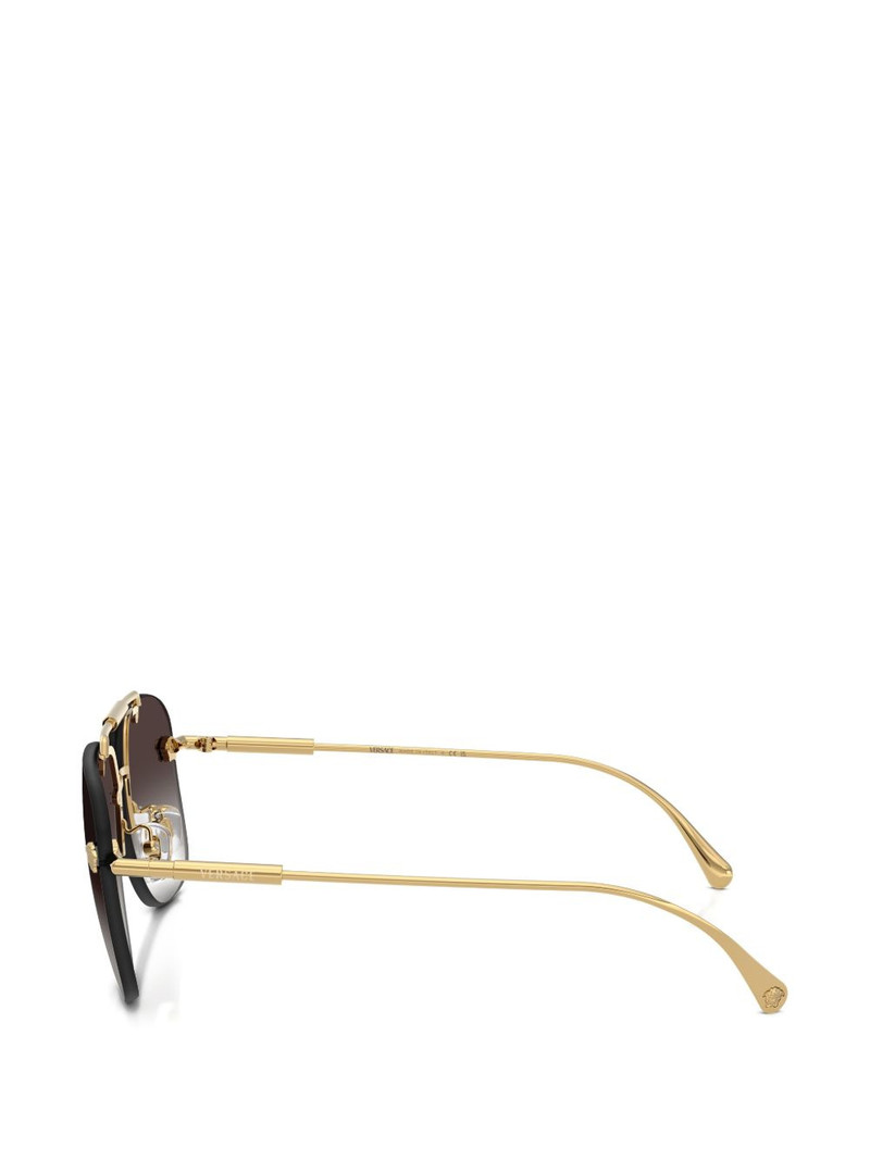 geometric-frame sunglasses 3