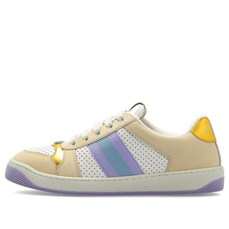 (WMNS) Gucci Screener 'Beige Purple' 701103-AACEF-9560 - 1