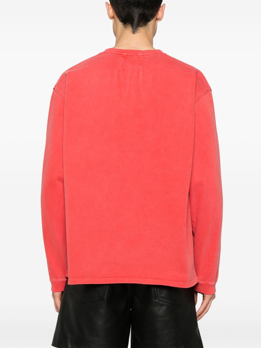 logo longsleev sweatshirt - 4