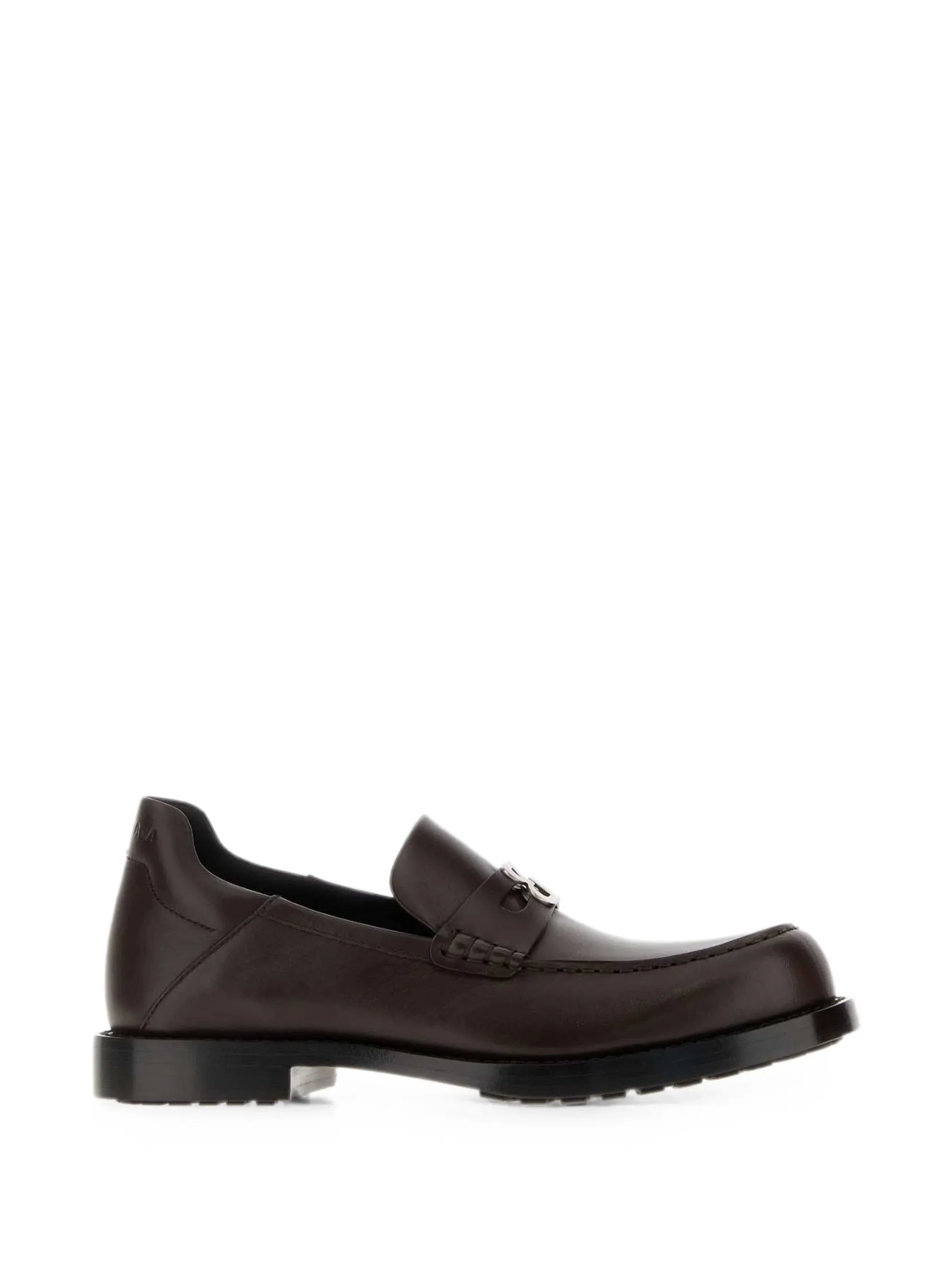 Balenciaga Comfy Logo-plaque Leather Loafers - 1