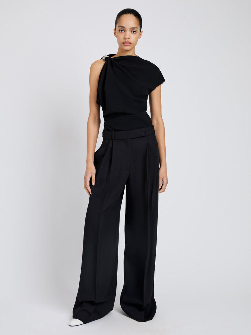 Proenza Schouler Patricia Pant in Classic Twill outlook